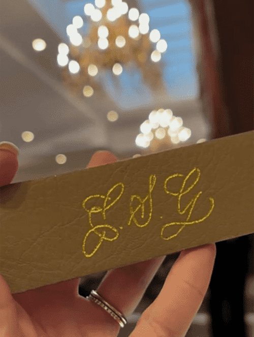 Live Event Calligraphy & Engraving in Utah